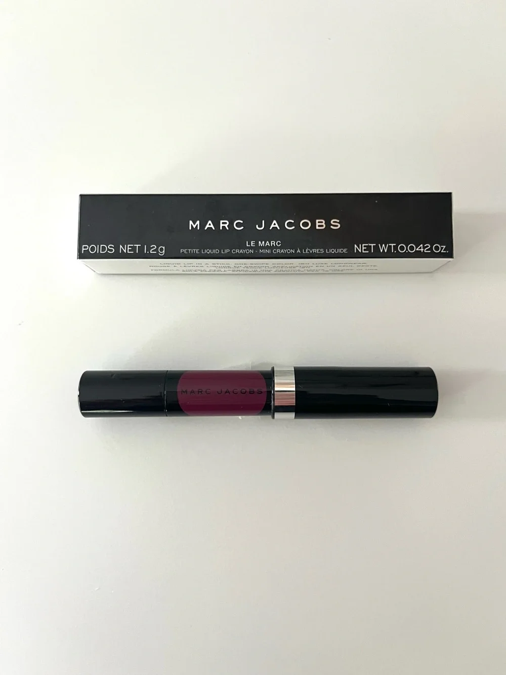 MARC JACOBS Creamy Lip Crayon, #360 Plum N Get It, NWT